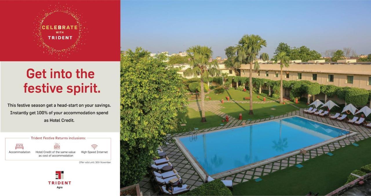 Trident Agra Hotell Agra  Eksteriør bilde